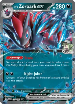 N's Zoroark ex