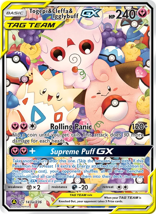 Togepi & Cleffa & Igglybuff GX