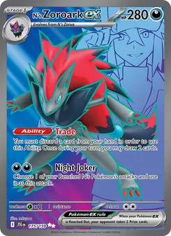 N's Zoroark ex