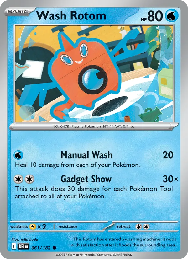 Wash Rotom