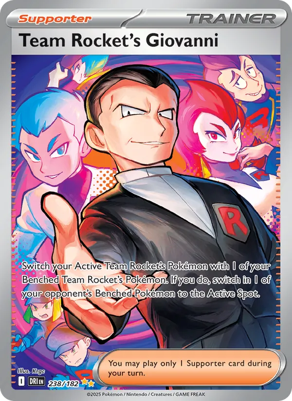 Team Rocket's Giovanni