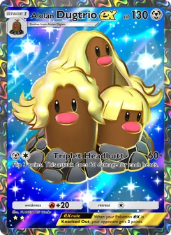 Alolan Dugtrio ex